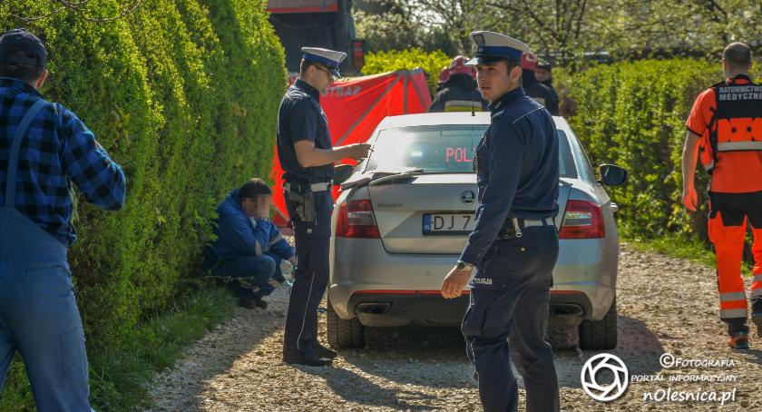 Śmiertelny wypadek na działkach przy ul. Wileńskiej z udziałem śmieciarki - SPROSTOWANIE