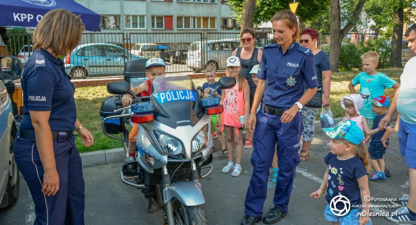 Dzień Dziecka z oleśnickimi policjantami