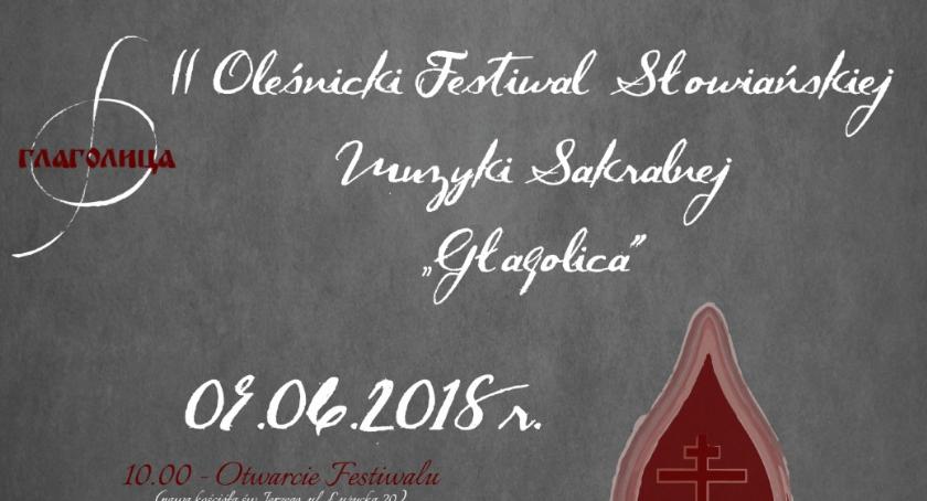 II Oleśnicki Festiwal Słowiańskiej Muzyki Sakralnej ,,GŁAGOLICA