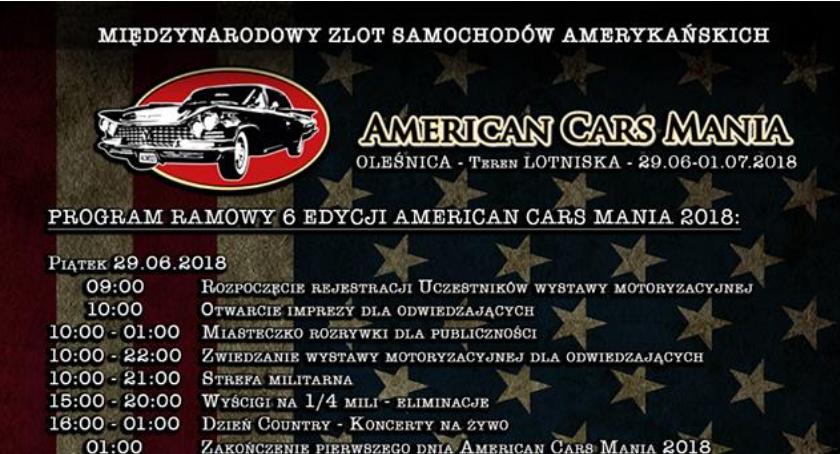 Program 6 edycji American Cars Mania