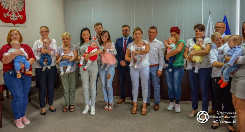 Przywitanie najmłodszych mieszkańców gminy