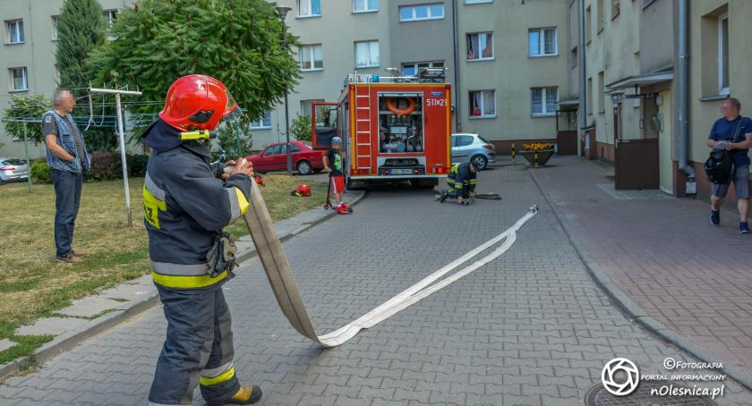 Interwencja strażaków przy spalonym garnku
