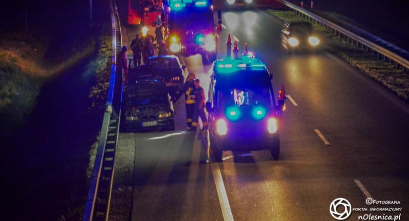 Wypadek dwóch BMW na trasie S8 i ucieczka - sprawca pod wpływem alkoholu