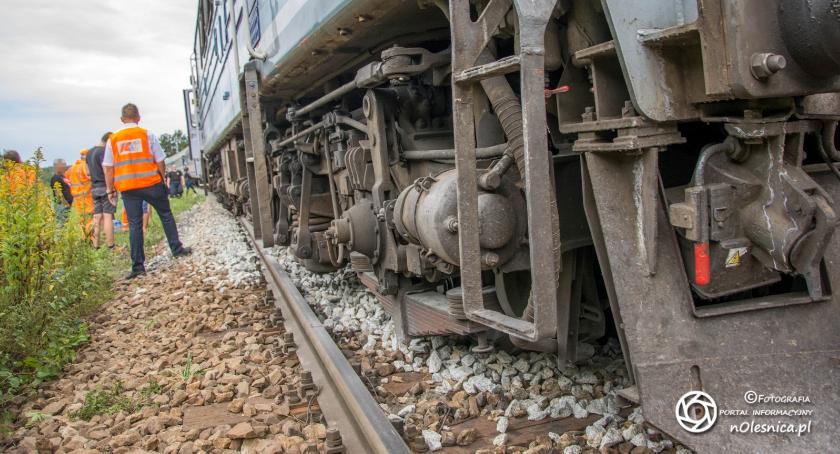 W Grabownie Wielkim wykoleił się pociąg InterCity - VIDEO - AKTUALIZACJA