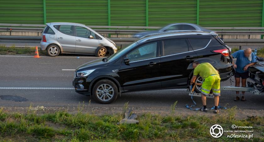 Wypadek na sycowskim odcinku S8