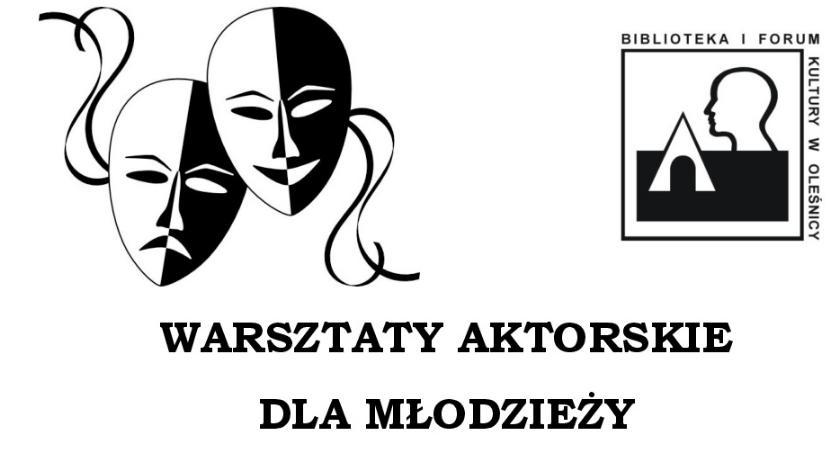 Otwarte warsztaty aktorskie dla młodzieży w BiFK już w październiku