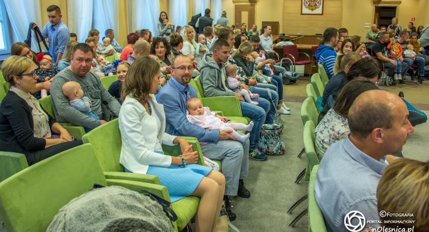Powitanie najmłodszych w Ratuszu