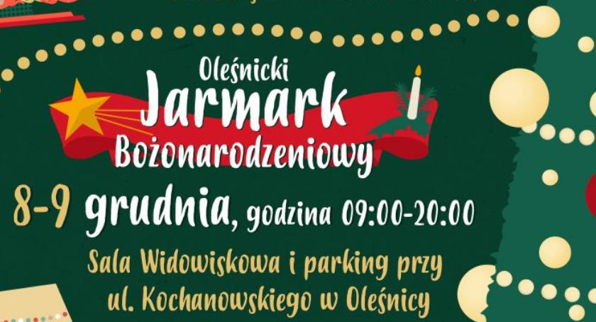 Choinka oraz jarmark w Oleśnicy