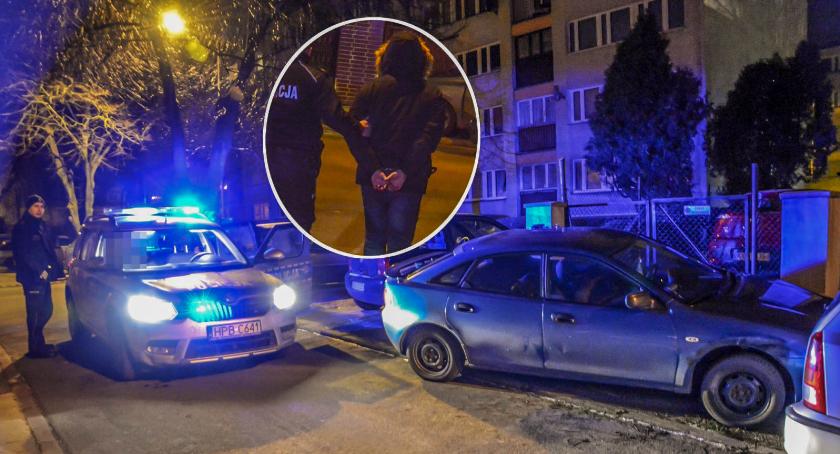 Nocny pościg za nietrzeźwym kierowcą Mazdy