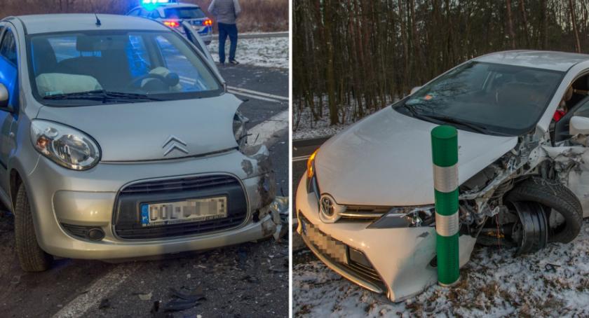 Jeden nie zatrzymał się na STOPie, drugi wyprzedzał na podwójnej ciągłej