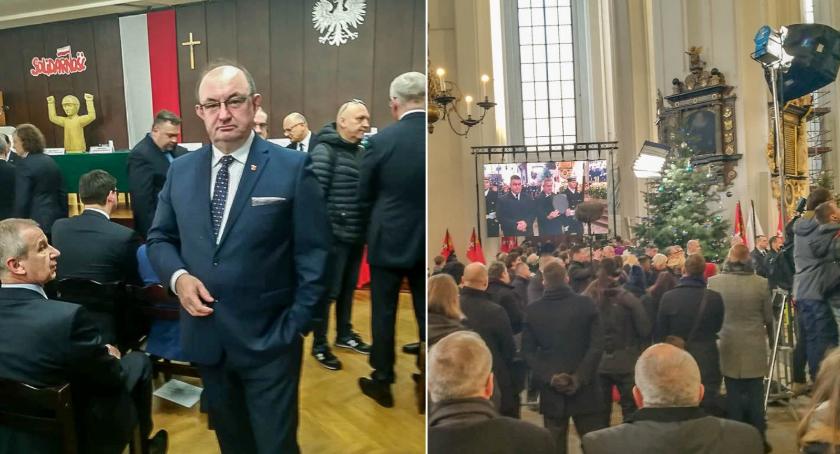 Burmistrz Oleśnicy uczestniczył dziś w uroczystościach pogrzebowych prezydenta Gdańska