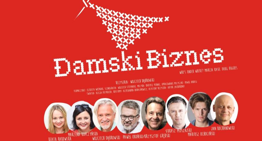 Spektakl „Damski biznes” w wykonaniu aktorów Wrocławskiego Teatru Komedia
