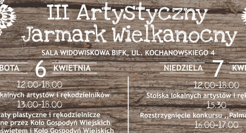 Biblioteka i Forum Kultury w Oleśnicy zaprasza na III Artystyczny Jarmark Wielkanocny