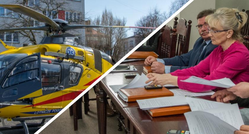 Smardzów - problem ze strażakami zabezpieczającymi lądowanie LPR