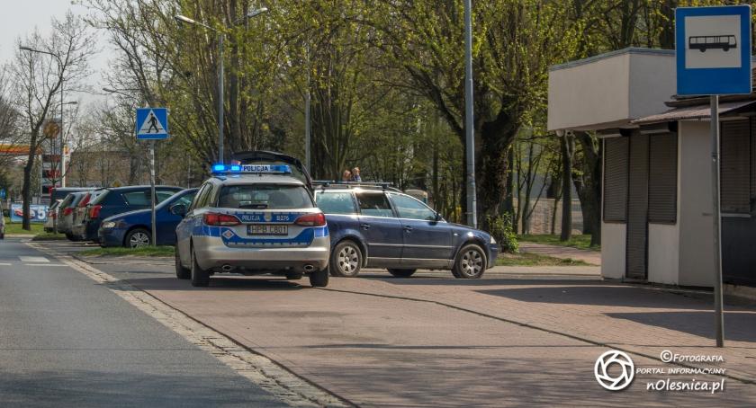 Niegroźne potrącenie na Klonowej