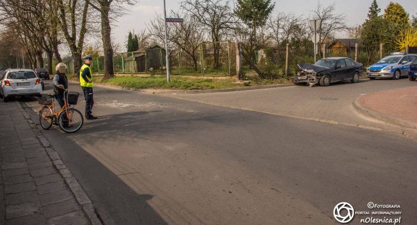 Kolizja z nauką jazdy