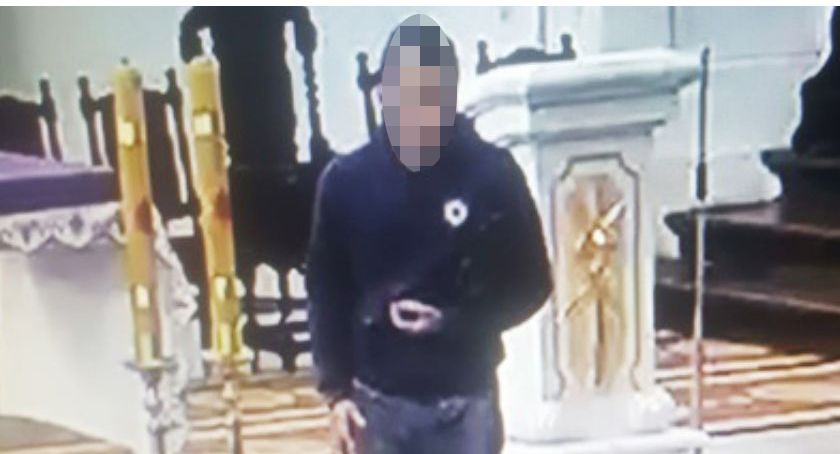 Sprawca włamania w kościele został zatrzymany