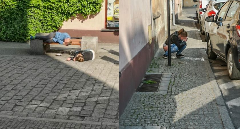 Kloszardzi na 3 Maja