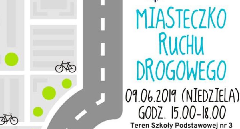 Miasteczko Ruchu Drogowego w SP3 - policjanci zapraszają