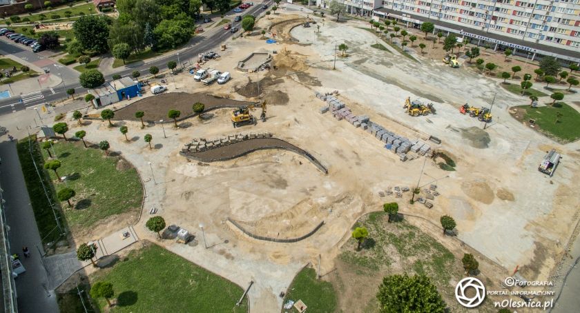 Jak zmienia się pl. Zwyciestwa - DRON