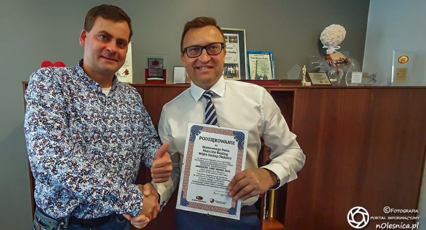 Organizatorzy American Cars Mania z wizytą u wójta