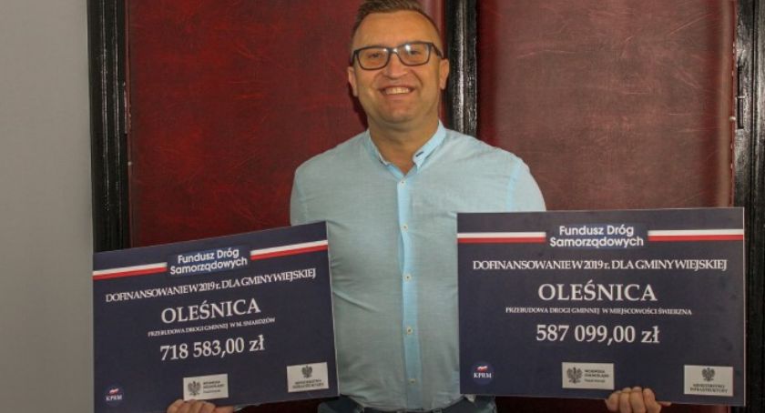 Dofinansowanie dla gminy na remonty dróg w Smardzowie oraz Świerznej