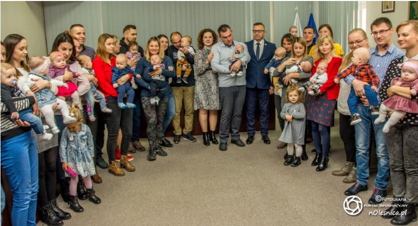 Najmłodsi mieszkańcy gminy - powitanie