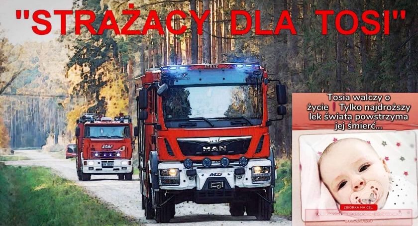 Strażacy organizują zlot pożarniczych pojazdów dla Tosi