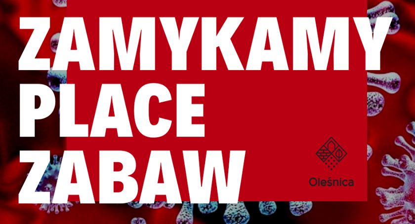 Podjęto decyzje o zamknięciu placów zabaw