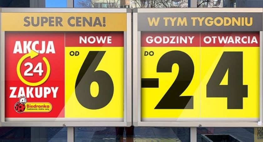 Akcja24 przed Wielkanocą – Biedronka wydłuża godziny