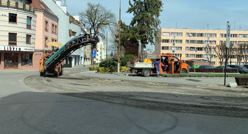 Częściowe remonty ulic w mieście