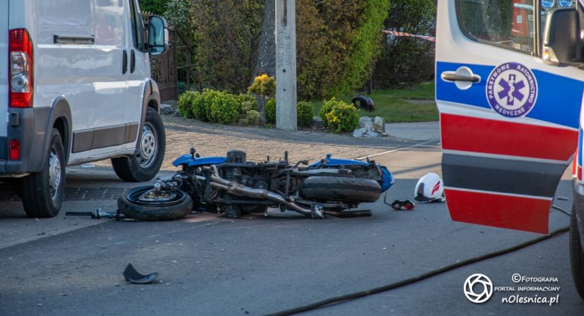 Tragiczny wypadek w Sądrożycach - 36 - letni motocyklista nie przeżył