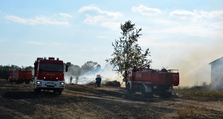 Pożar w Sokołowicach - Fotorelacja