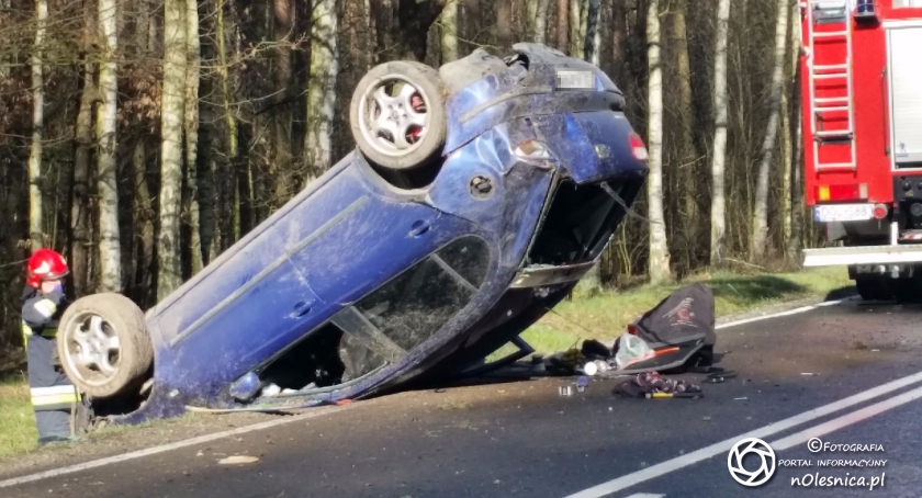 Kolejny wypadek na DK25