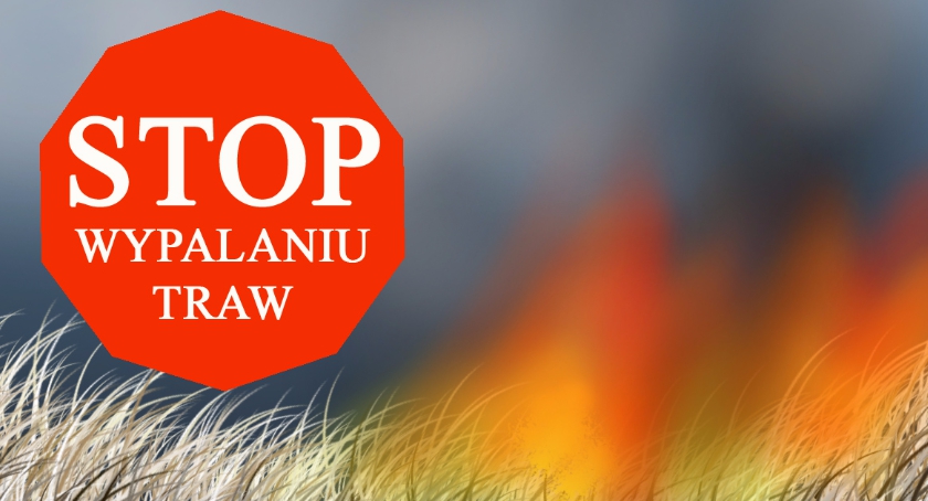 Wypalanie traw jest nielegalne