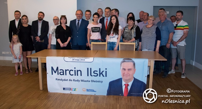 Marcin Ilski spotkał się z wyborcami