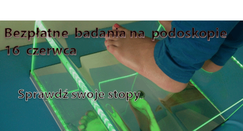 Bezpłatne badania na podoskopie