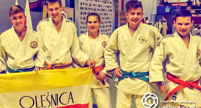 Oleśniccy judocy na podium