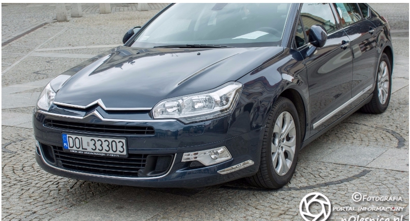 Citroen byłego burmistrza to już historia