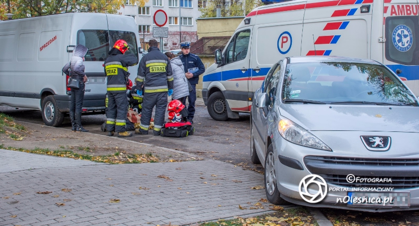 Potrącenie dziecka na Żeromskiego