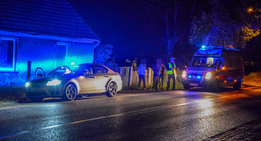 Potrącenie w Nowosiedlicach - interweniował LPR