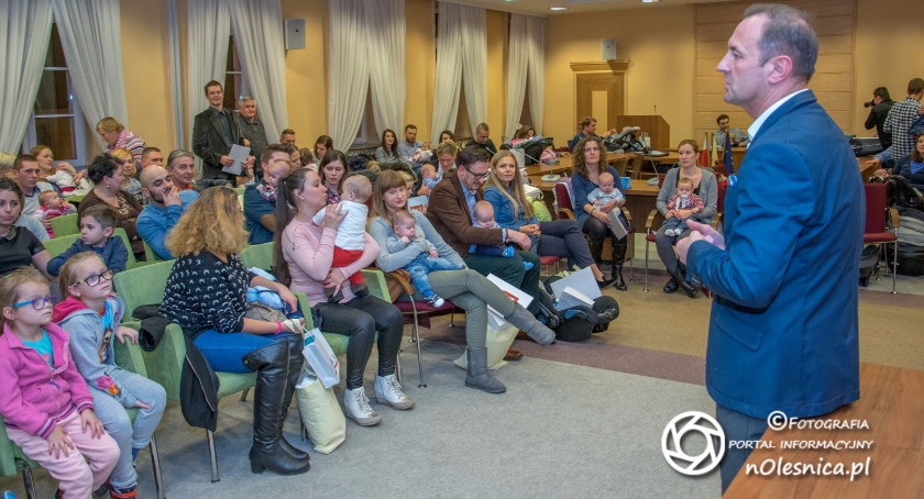Najmłodsi oleśniczanie u burmistrza - FOTO