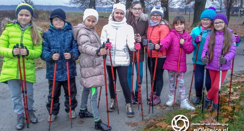 Nordic Walking w Szkole Podstawowej w Sokołowicach