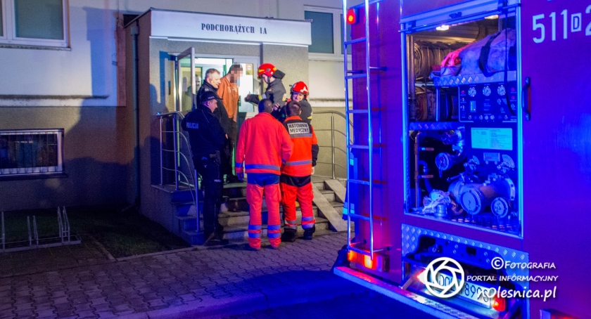 Spalona potrawa i akcja strażaków
