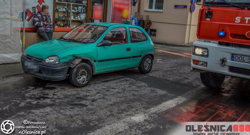 Zderzenie na Okrężnej 