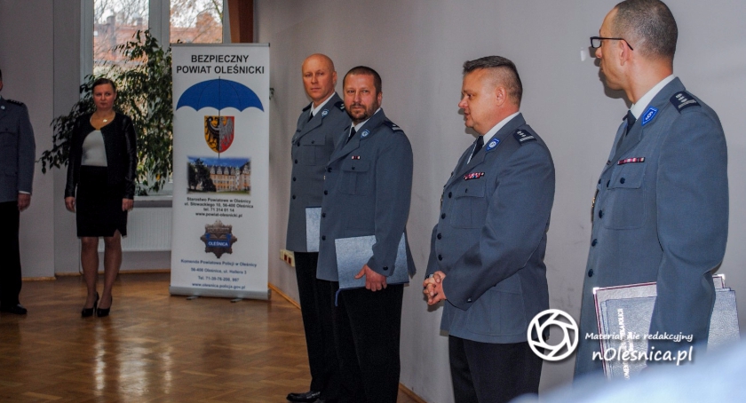 Nominacje na oleśnickiej komendzie policji
