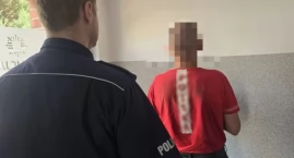 54 - latek z Bierutowa aresztowany za groźby wobec policjantów i serię przestępstw