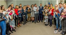 Najmłodsi mieszkańcy gminy - powitanie