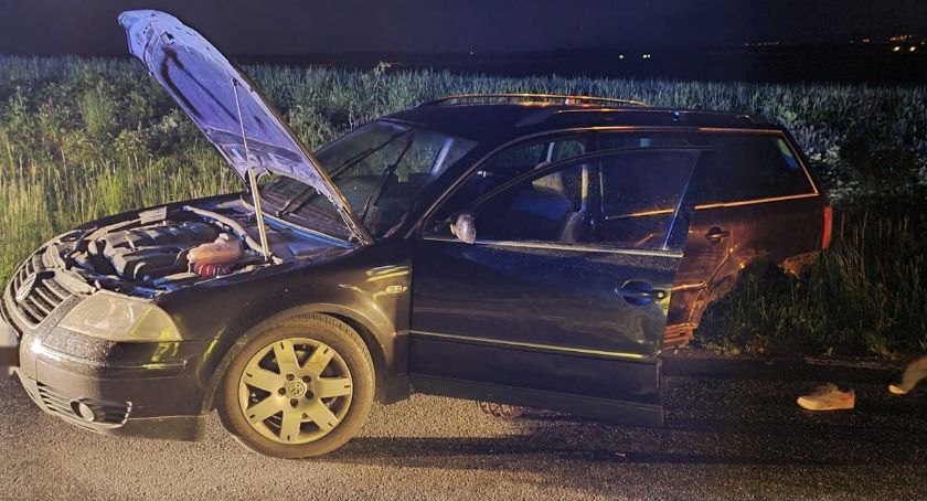 Pijany kierowca spowodował wypadek w Zachowicach