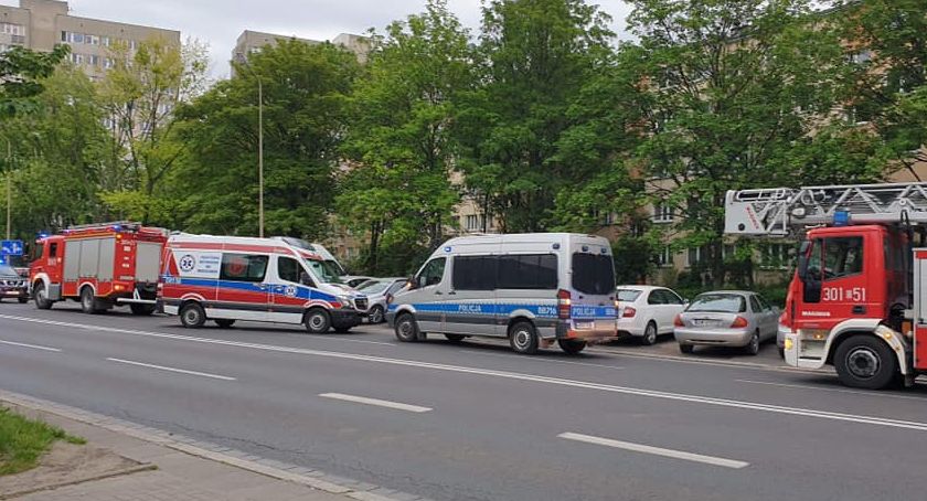 Wyskoczył z 6. piętra